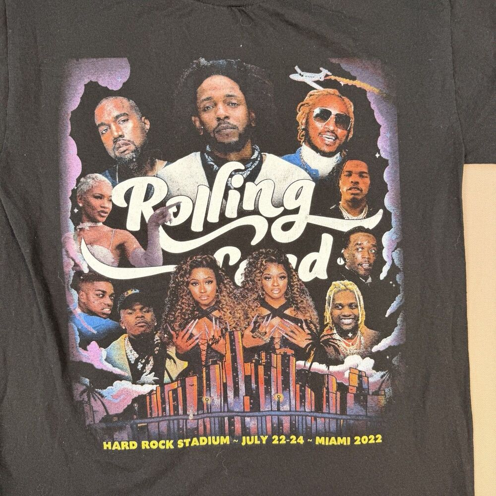 Rolling Loud Miami 22 Adult Sz Small Hanes Kendrick Lamar Ye Future